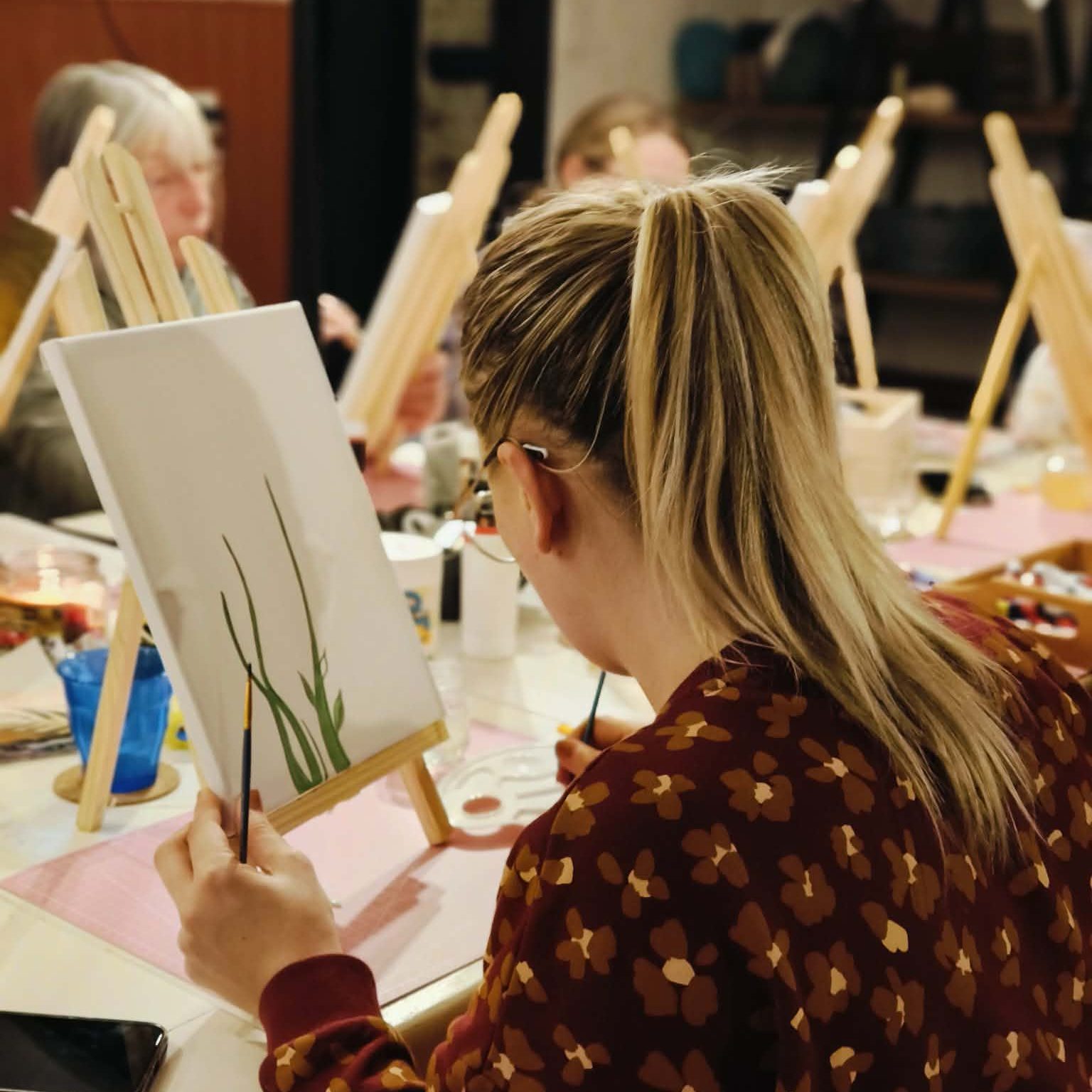 Atelier peinture à Niort