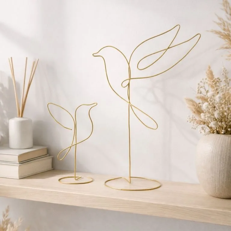 Coffret L&rsquo;Envol – oiseaux en fil de fer – Cosy Fabrik