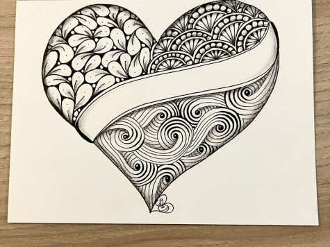 Atelier dessin Zentangle « Coeur d&rsquo;amour » et relaxation en pleine nature