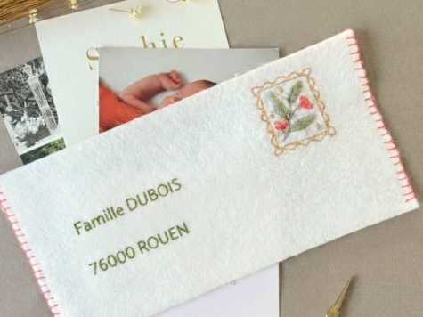 Coffret Petits Trésors – Pochette brodée – Cosy Fabrik