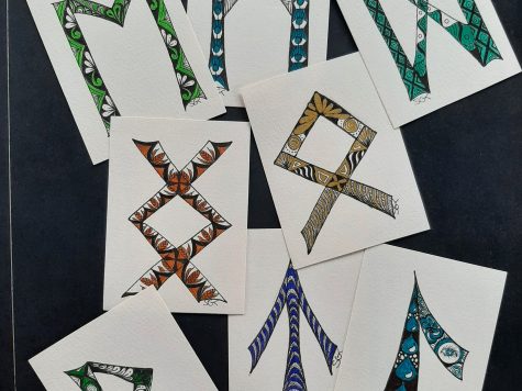 Atelier relaxation et dessin Zentagle « Dessiner une rune Viking » 2h en pleine nature à côté de Niort