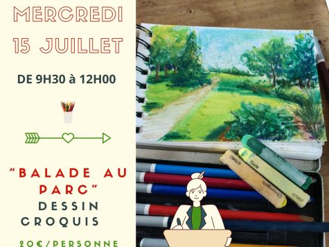 Atelier croquis à la façon « carnet de voyage »