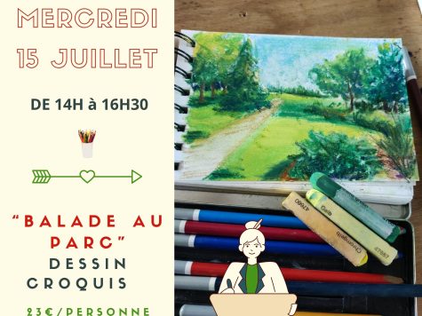 Atelier croquis à la façon « carnet de voyage »