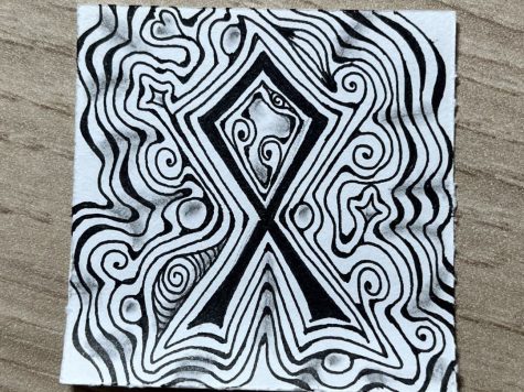 Atelier de relaxation et dessin Zentangle » Dessiner une rune Viking », 1h30 à Niort