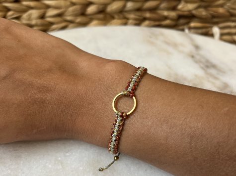 Kit bracelet bicolore en macramé