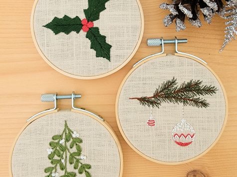 Kit Broderie Noël – « Mes décos de Noël »