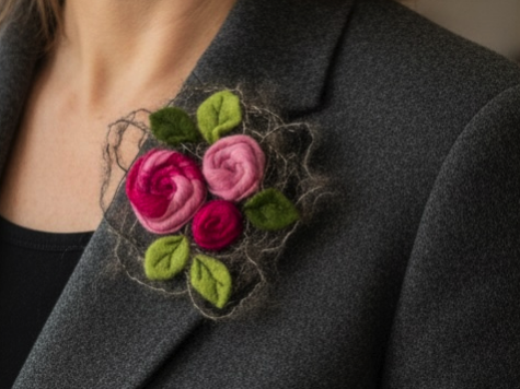 Kit broche fleurs | Couture