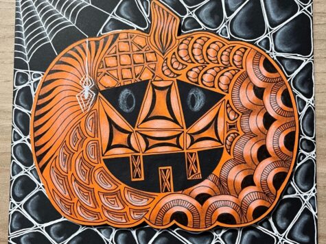 Atelier de relaxation et dessin Zentangle « Dessiner la citrouille d&rsquo;Halloween », 2h00 à Niort