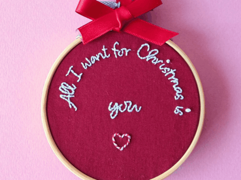 Kit de broderie All I want for Christmas