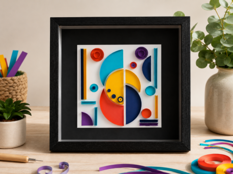 Kit Quilling DIY – Éclats Géométriques