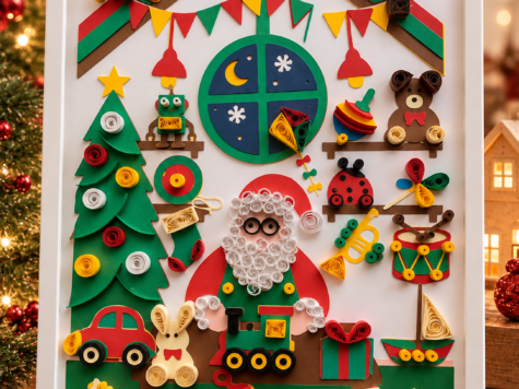 L’Atelier du Père Noël – Calendrier de l’Avent DIY en Quilling