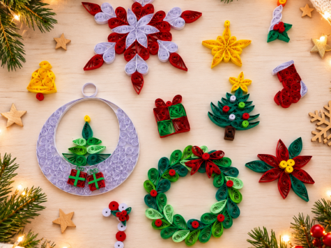 Calendrier de l’Avent DIY Quilling – Le Sapin Enchanté