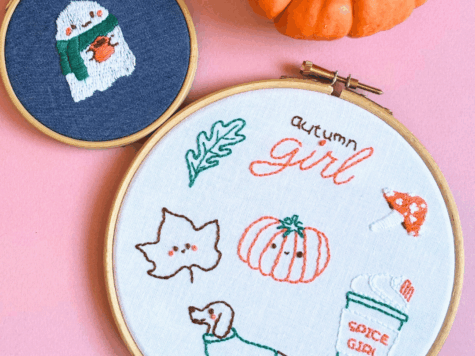 Motif à broder Autumn Lover | By Didi Sunshine